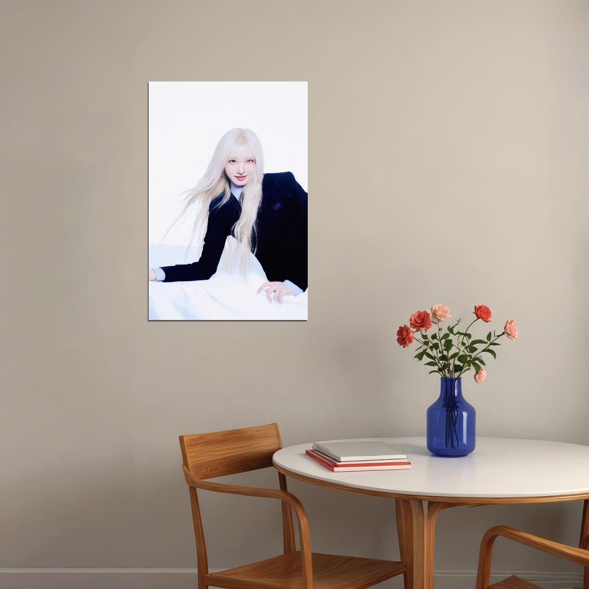 Ive Liz Poster Empathy Album Concept Photo Print K-Pop Home Decor For Living Room Aesthetic Kpop Female Girl Group - xonomax