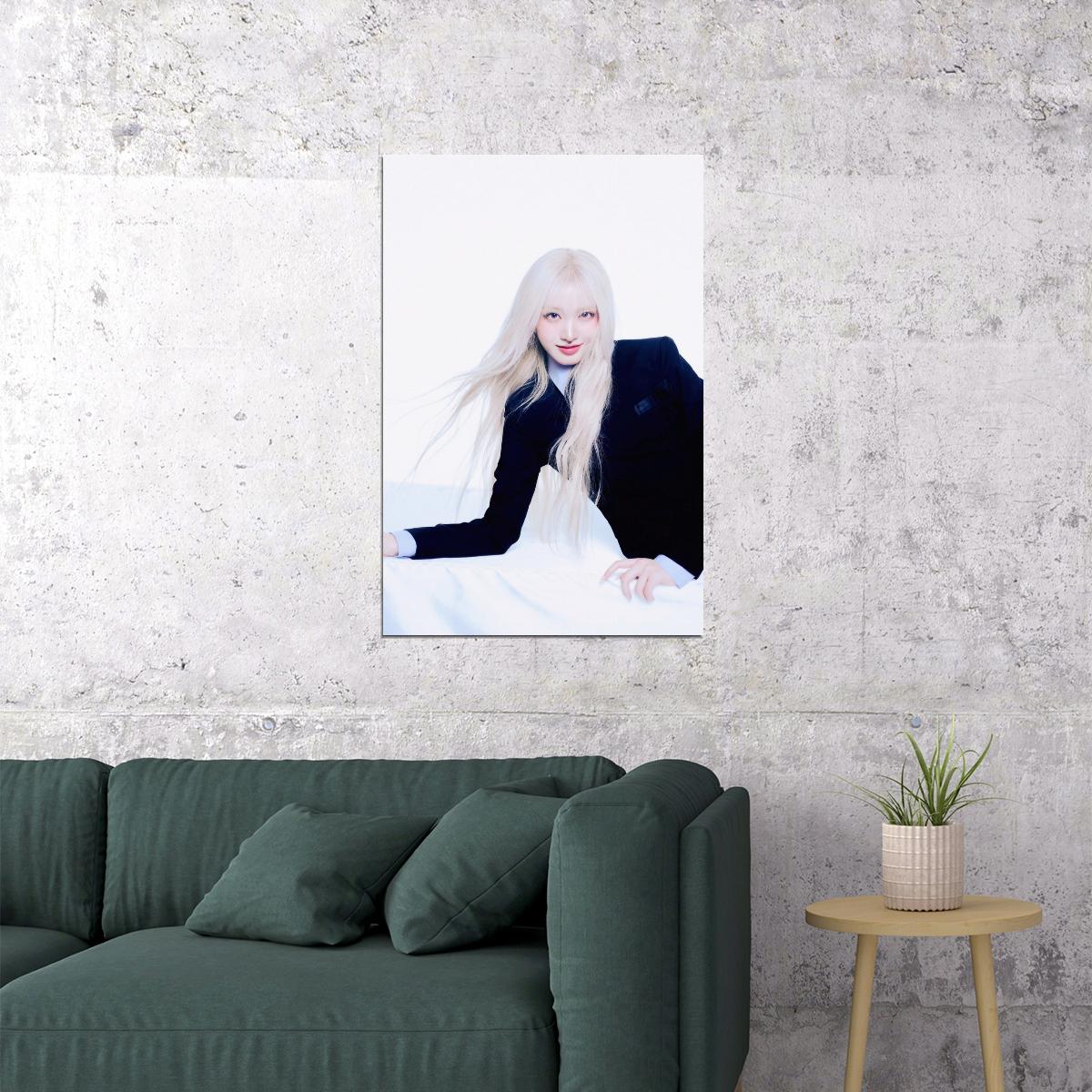 Ive Liz Poster Empathy Album Concept Photo Print K-Pop Home Decor For Living Room Aesthetic Kpop Female Girl Group - xonomax