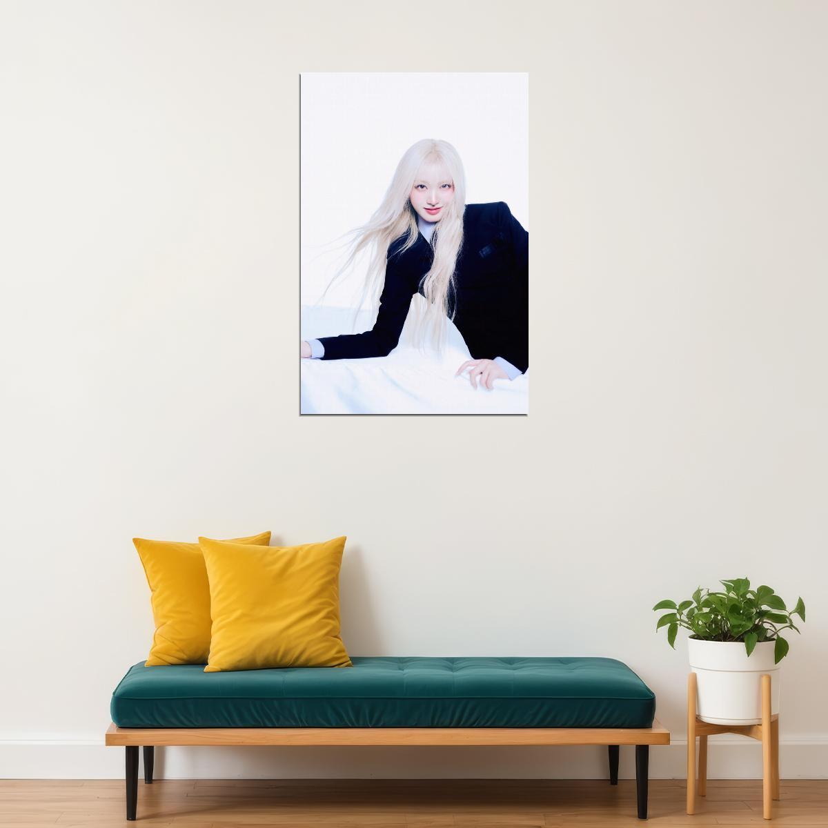 Ive Liz Poster Empathy Album Concept Photo Print K-Pop Home Decor For Living Room Aesthetic Kpop Female Girl Group - xonomax