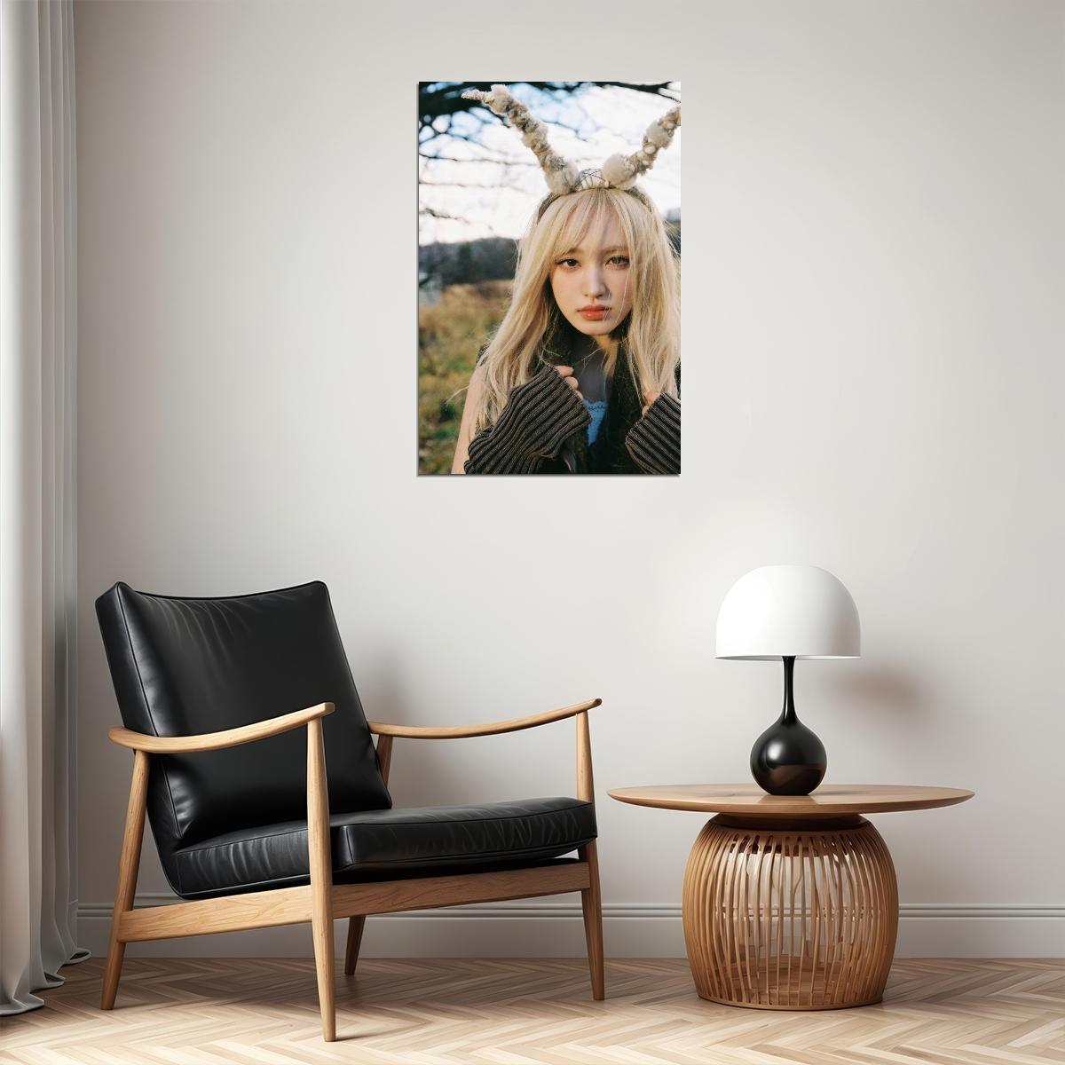 Ive Liz Poster Empathy Album Concept Photo Print K-Pop Home Decor For Living Room Aesthetic Kpop Female Girl Group - xonomax