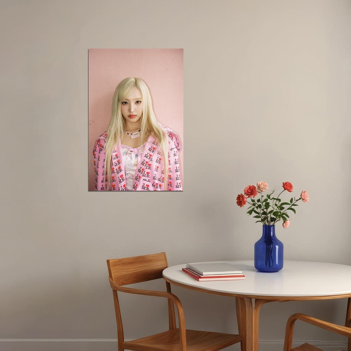 Ive Liz Poster Empathy Album Concept Photo Print K-Pop Home Decor For Living Room Aesthetic Kpop Female Girl Group - xonomax