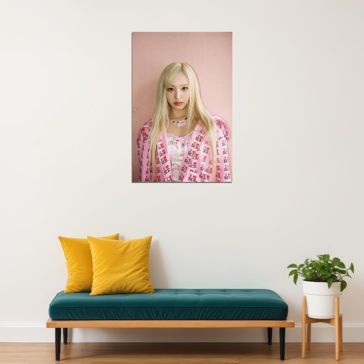 Ive Liz Poster Empathy Album Concept Photo Print K-Pop Home Decor For Living Room Aesthetic Kpop Female Girl Group - xonomax