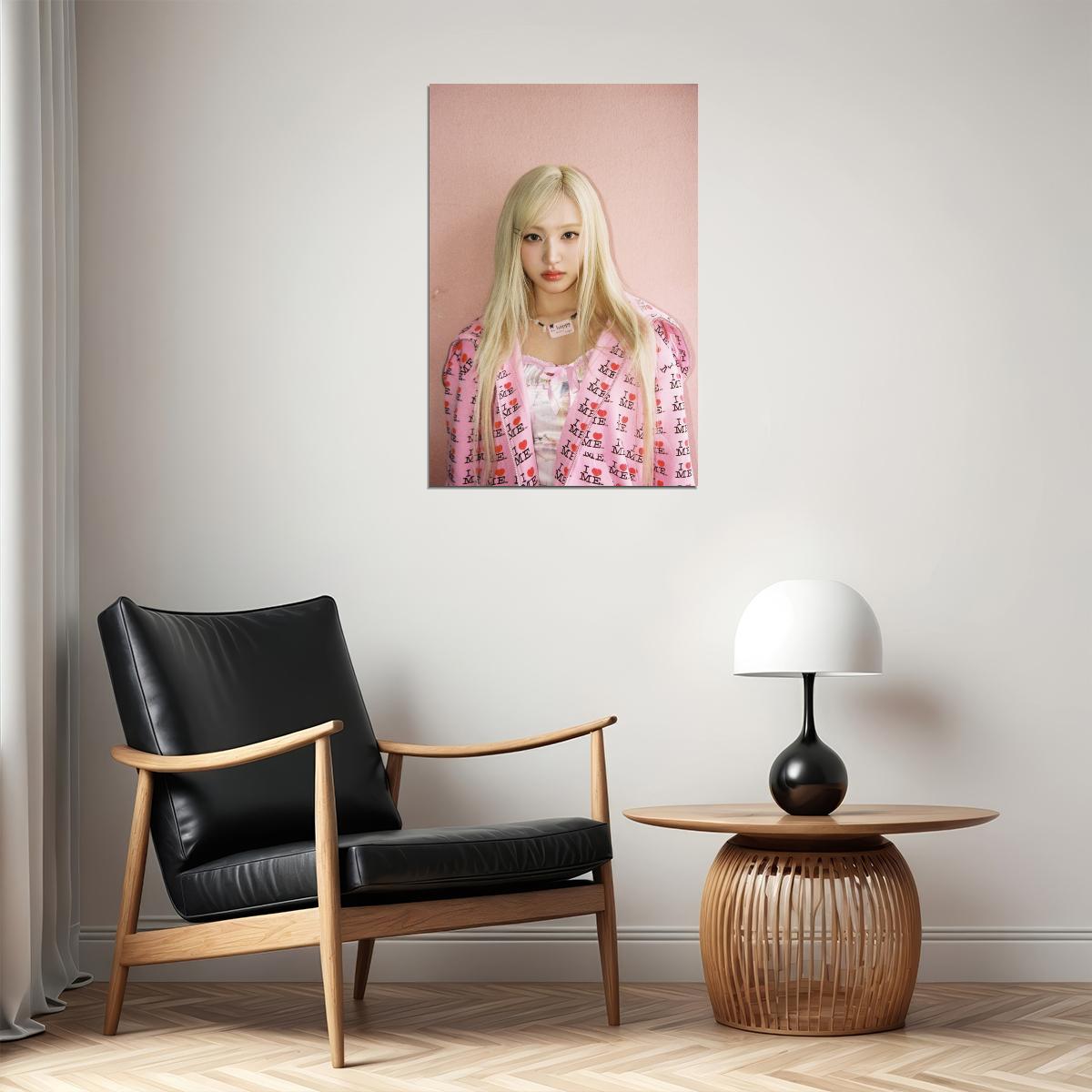 Ive Liz Poster Empathy Album Concept Photo Print K-Pop Home Decor For Living Room Aesthetic Kpop Female Girl Group - xonomax
