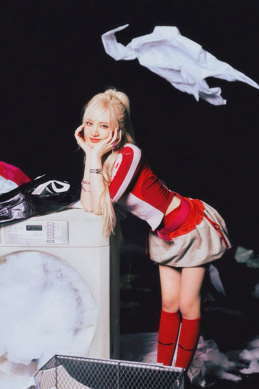 Ive Liz Poster Empathy Album Concept Photo Print K-Pop Home Decor For Living Room Aesthetic Kpop Female Girl Group - xonomax