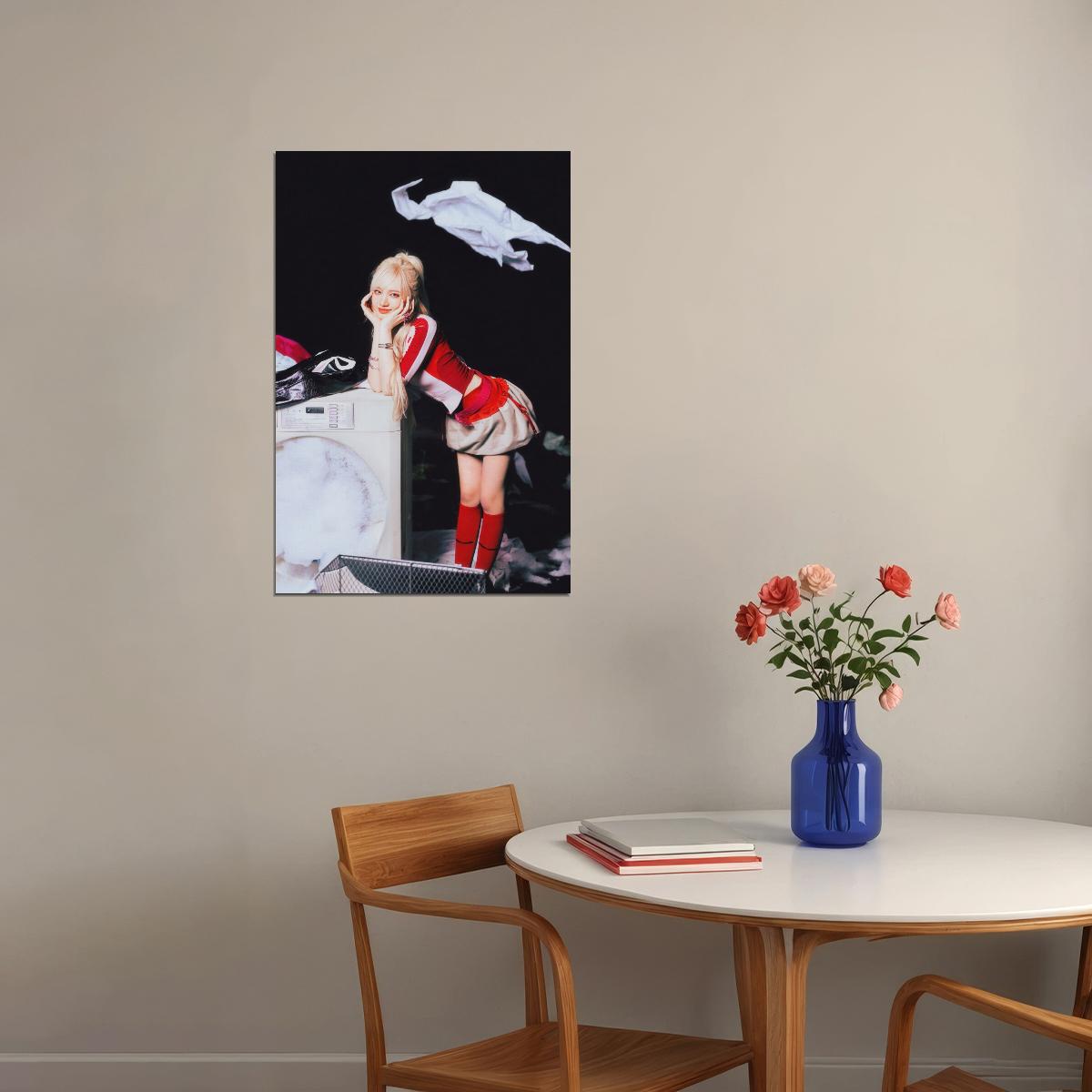 Ive Liz Poster Empathy Album Concept Photo Print K-Pop Home Decor For Living Room Aesthetic Kpop Female Girl Group - xonomax