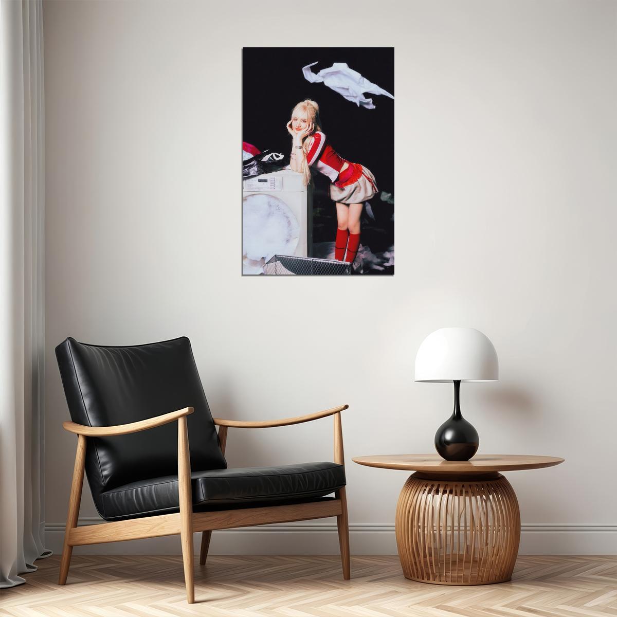 Ive Liz Poster Empathy Album Concept Photo Print K-Pop Home Decor For Living Room Aesthetic Kpop Female Girl Group - xonomax