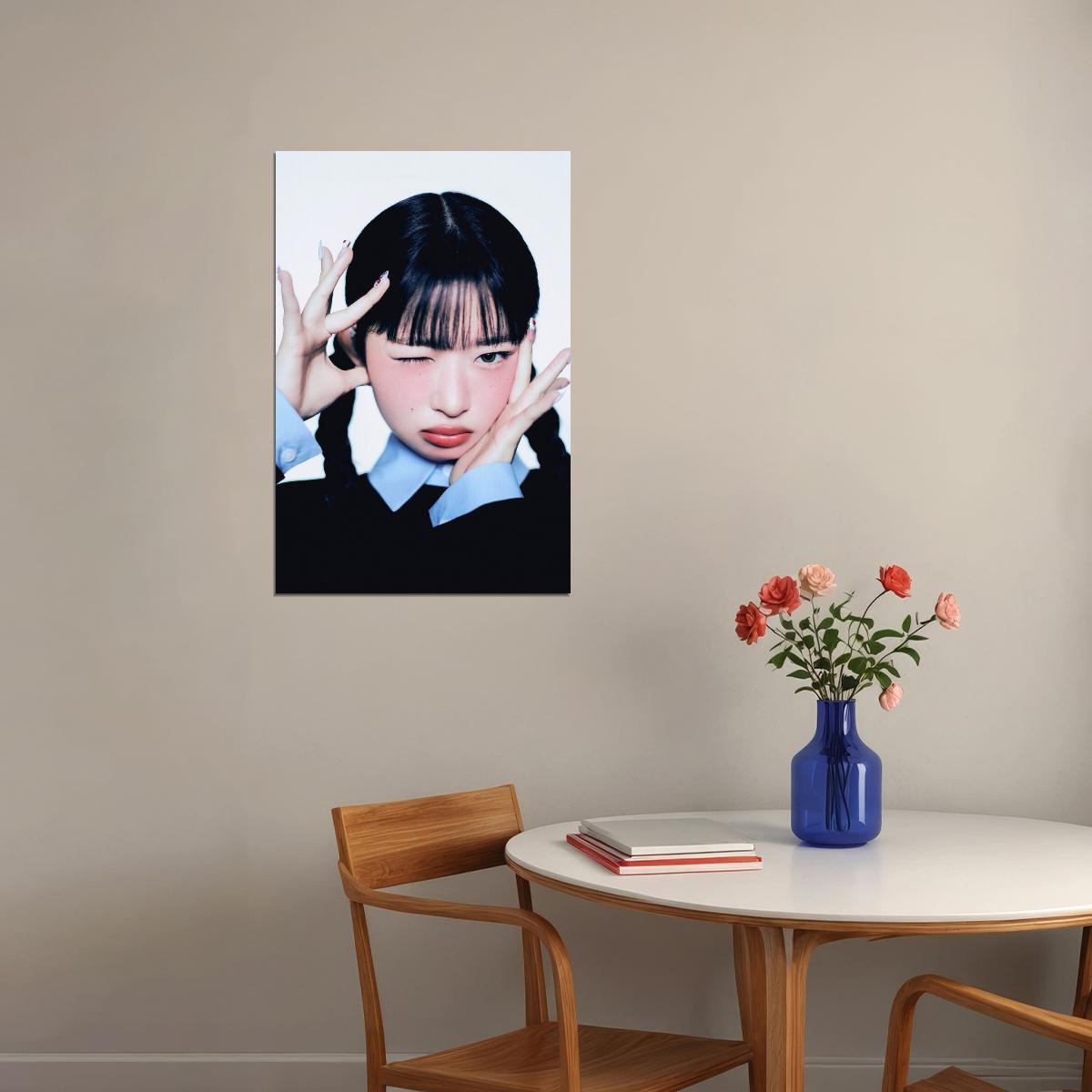 Ive Rei Poster Empathy Album Concept Photo Print K-Pop Home Decor For Living Room Aesthetic Kpop Female Girl Group - xonomax