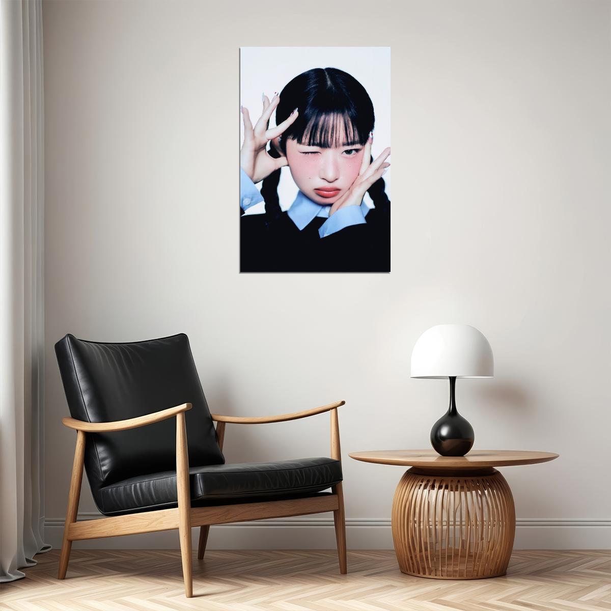 Ive Rei Poster Empathy Album Concept Photo Print K-Pop Home Decor For Living Room Aesthetic Kpop Female Girl Group - xonomax
