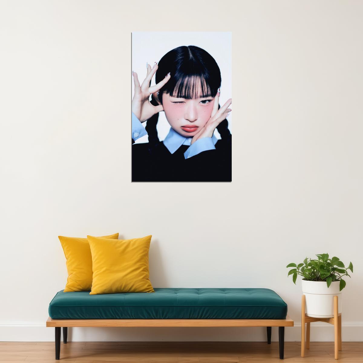 Ive Rei Poster Empathy Album Concept Photo Print K-Pop Home Decor For Living Room Aesthetic Kpop Female Girl Group - xonomax