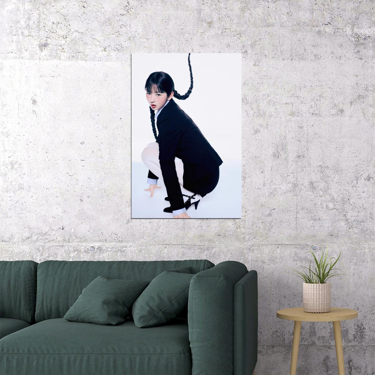 Ive Rei Poster Empathy Album Concept Photo Print K-Pop Home Decor For Living Room Aesthetic Kpop Female Girl Group - xonomax