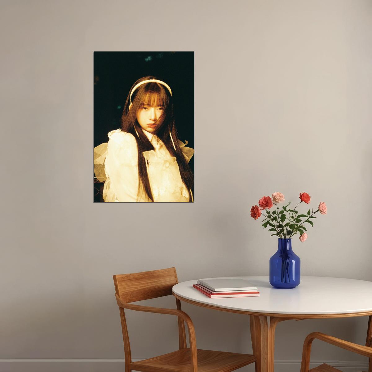 Ive Rei Poster Empathy Album Concept Photo Print K-Pop Home Decor For Living Room Aesthetic Kpop Female Girl Group - xonomax