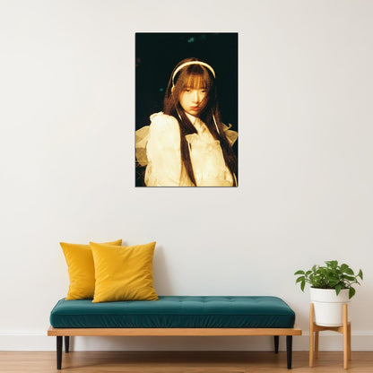 Ive Rei Poster Empathy Album Concept Photo Print K-Pop Home Decor For Living Room Aesthetic Kpop Female Girl Group - xonomax