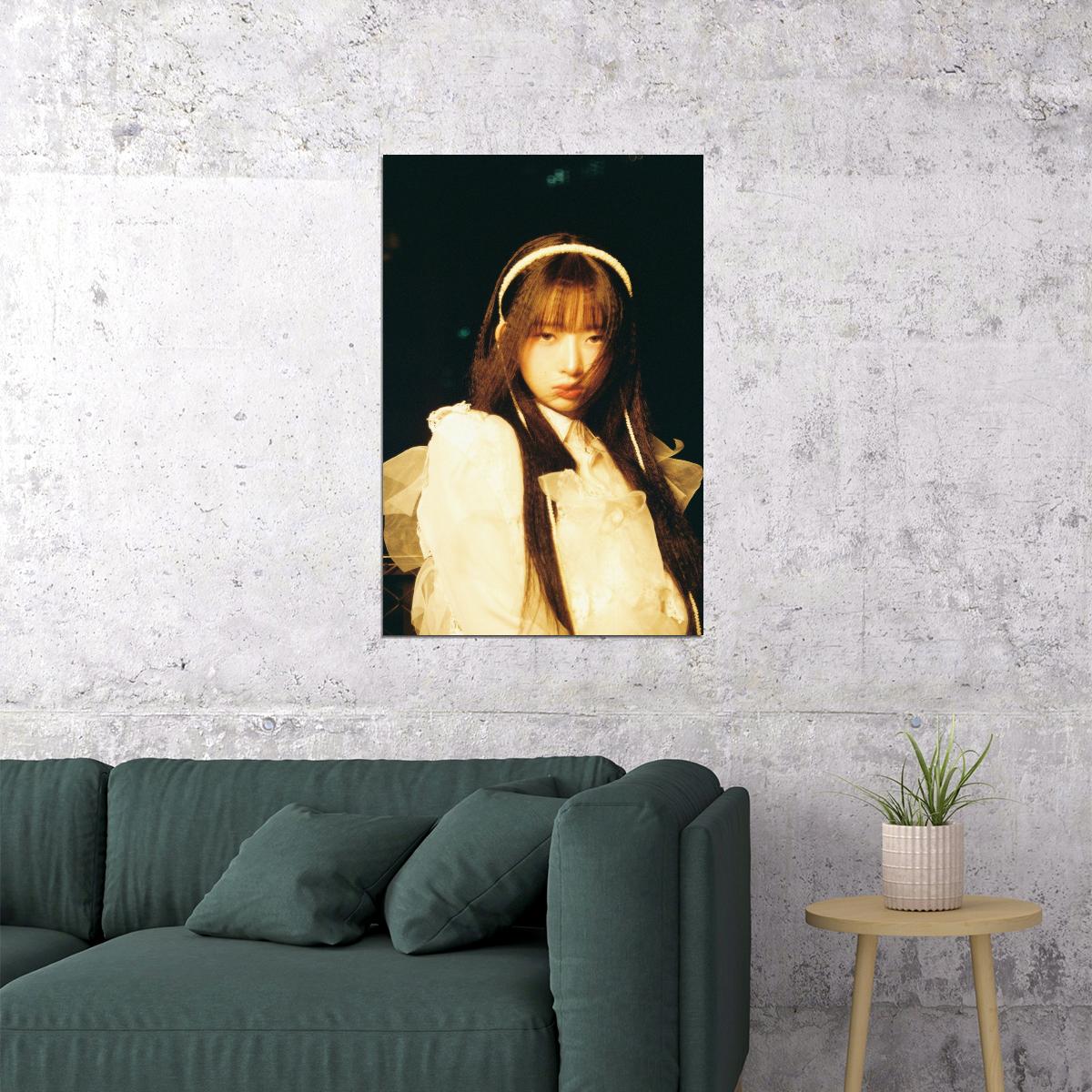 Ive Rei Poster Empathy Album Concept Photo Print K-Pop Home Decor For Living Room Aesthetic Kpop Female Girl Group - xonomax