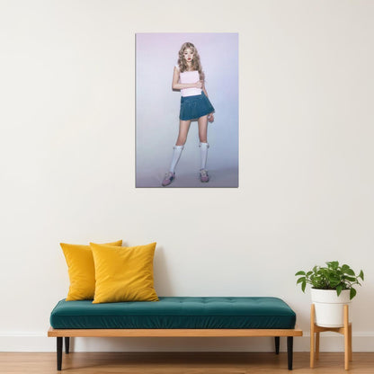 Ive Wonyoung Poster Fashion Photo Print K-Pop Home Decor For Living Room Aesthetic Kpop Female Girl Group - xonomax