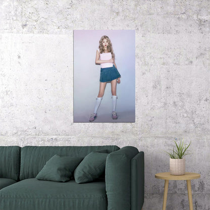 Ive Wonyoung Poster Fashion Photo Print K-Pop Home Decor For Living Room Aesthetic Kpop Female Girl Group - xonomax
