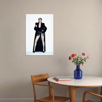Blackpink Jennie Poster Fashion Photo Print K-Pop Home Decor For Living Room Aesthetic Kpop Female Girl Group - xonomax