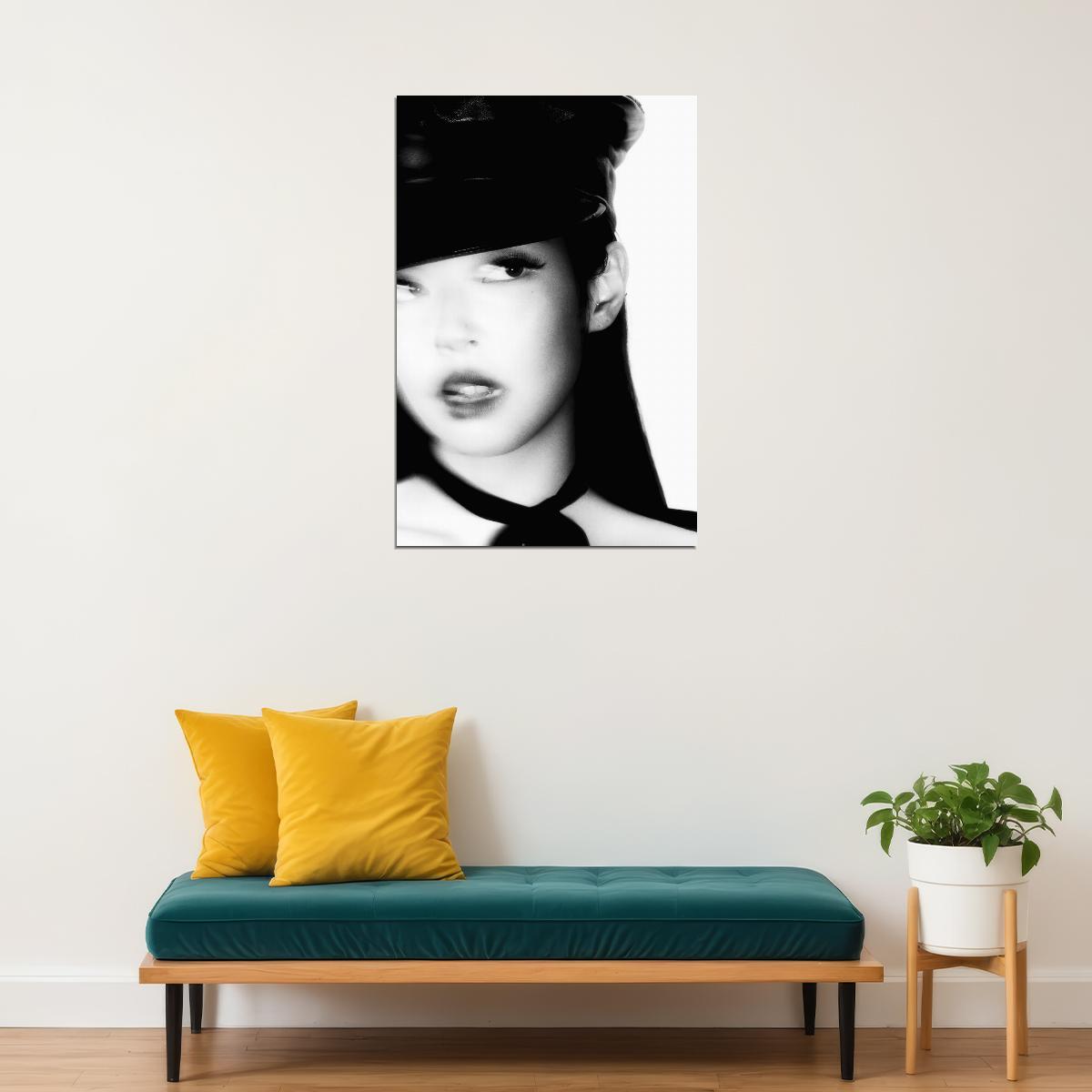 Blackpink Jennie Poster Fashion Photo Print K-Pop Home Decor For Living Room Aesthetic Kpop Female Girl Group - xonomax