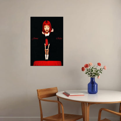 Blackpink Jennie Poster Ruby Album Concept Photo Print K-Pop Home Decor For Living Room Aesthetic Kpop Female Girl Group - xonomax