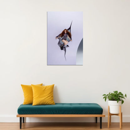 Blackpink Jisoo Poster Print K-Pop Home Decor For Living Room Aesthetic Kpop Female Girl Group - xonomax