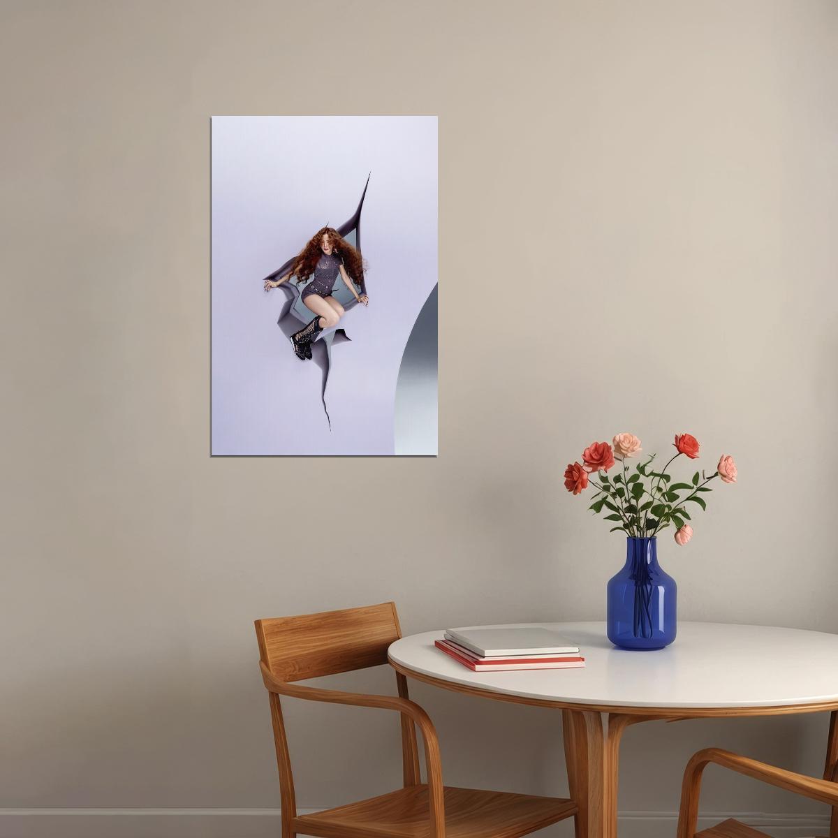 Blackpink Jisoo Poster Print K-Pop Home Decor For Living Room Aesthetic Kpop Female Girl Group - xonomax
