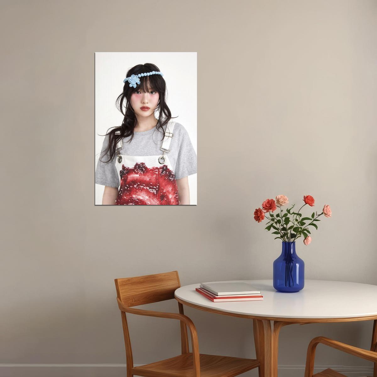 Kiiikiii Uncut Gem Poster Concept Photo Print K-Pop Home Decor For Living Room Aesthetic Kpop Female Girl Group - xonomax