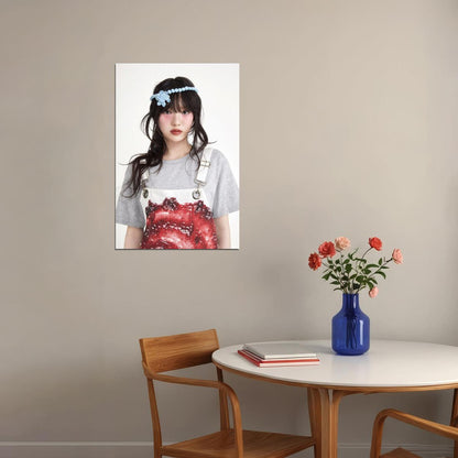 Kiiikiii Uncut Gem Poster Concept Photo Print K-Pop Home Decor For Living Room Aesthetic Kpop Female Girl Group - xonomax