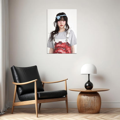 Kiiikiii Uncut Gem Poster Concept Photo Print K-Pop Home Decor For Living Room Aesthetic Kpop Female Girl Group - xonomax