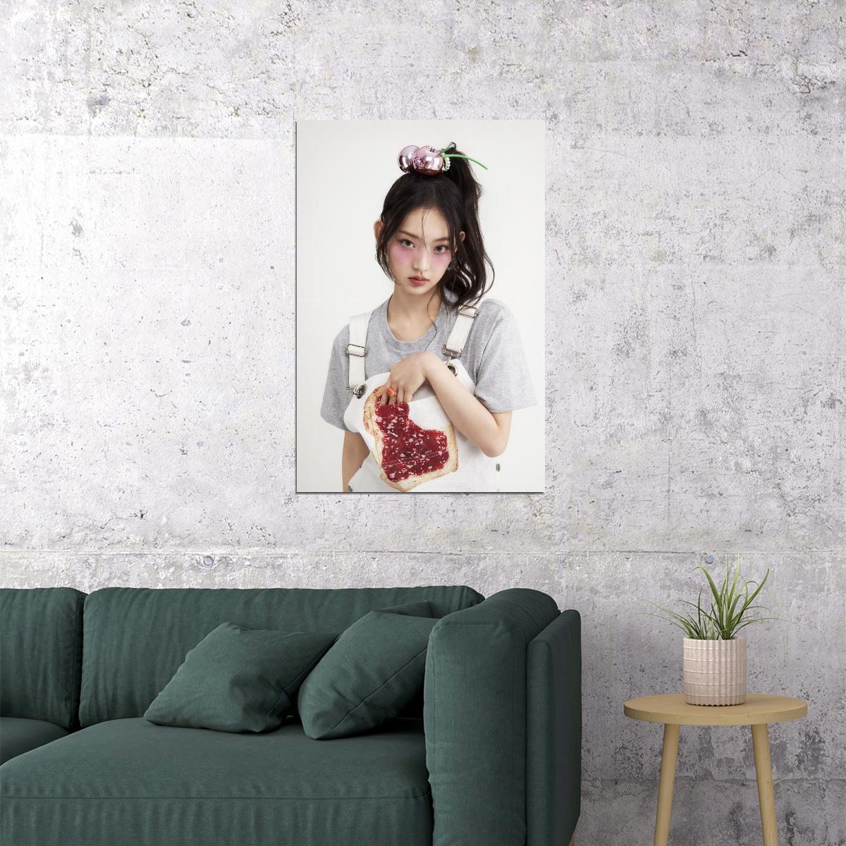 Kiiikiii Uncut Gem Poster Concept Photo Print K-Pop Home Decor For Living Room Aesthetic Kpop Female Girl Group - xonomax