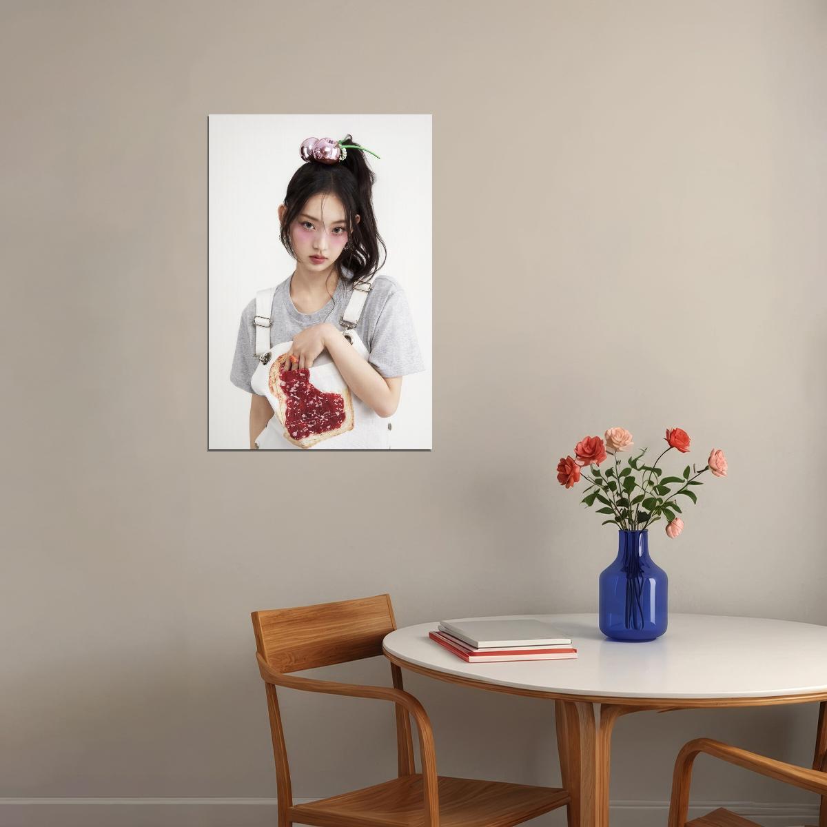 Kiiikiii Uncut Gem Poster Concept Photo Print K-Pop Home Decor For Living Room Aesthetic Kpop Female Girl Group - xonomax
