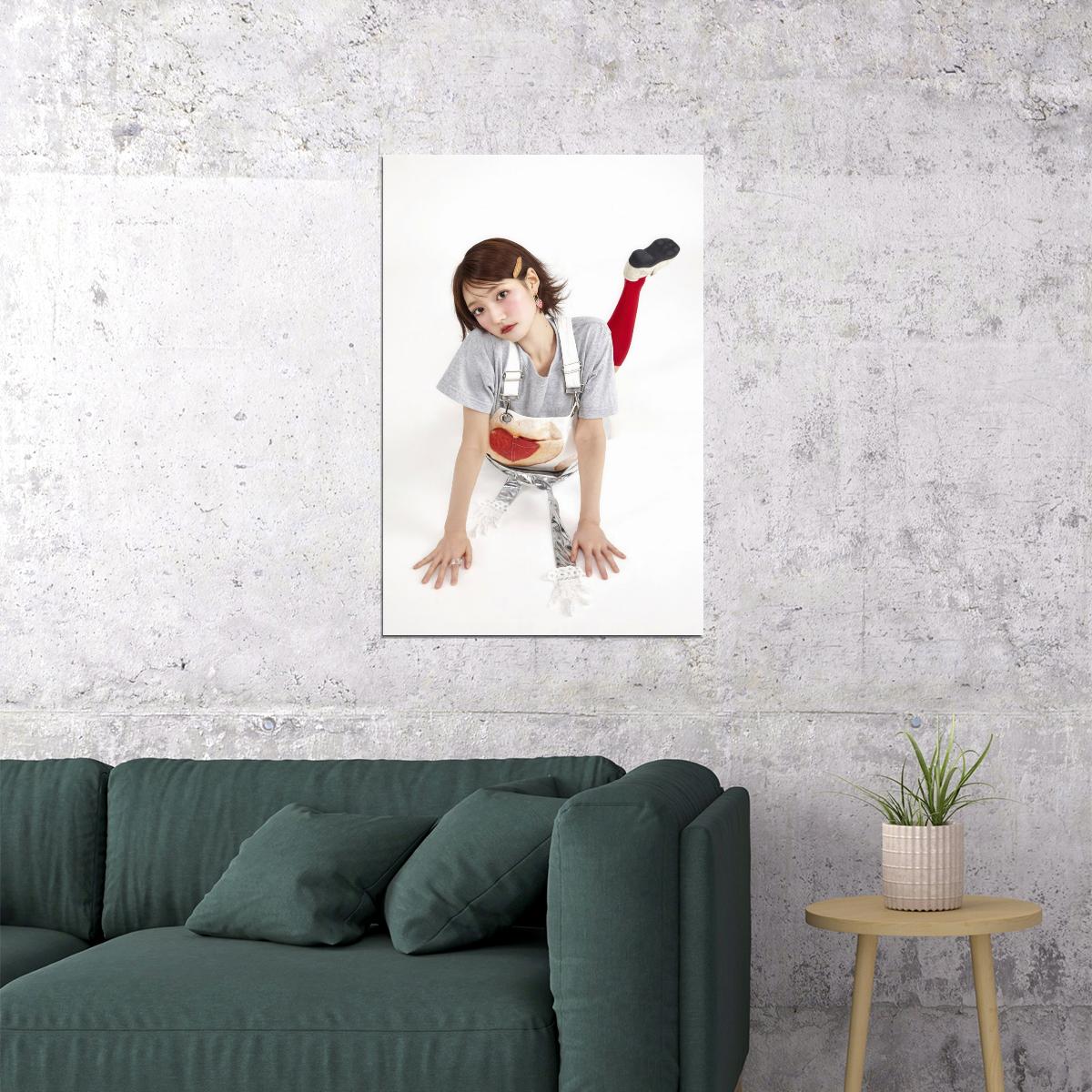 Kiiikiii Uncut Gem Poster Concept Photo Print K-Pop Home Decor For Living Room Aesthetic Kpop Female Girl Group - xonomax