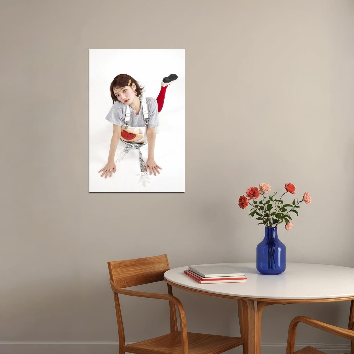 Kiiikiii Uncut Gem Poster Concept Photo Print K-Pop Home Decor For Living Room Aesthetic Kpop Female Girl Group - xonomax