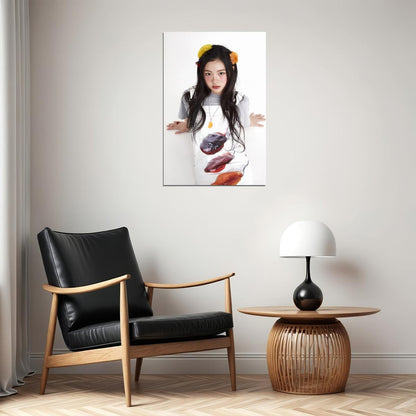 Kiiikiii Uncut Gem Poster Concept Photo Print K-Pop Home Decor For Living Room Aesthetic Kpop Female Girl Group