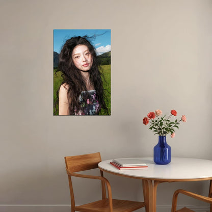 Kiiikiii Uncut Gem Poster Concept Photo Print K-Pop Home Decor For Living Room Aesthetic Kpop Female Girl Group - xonomax