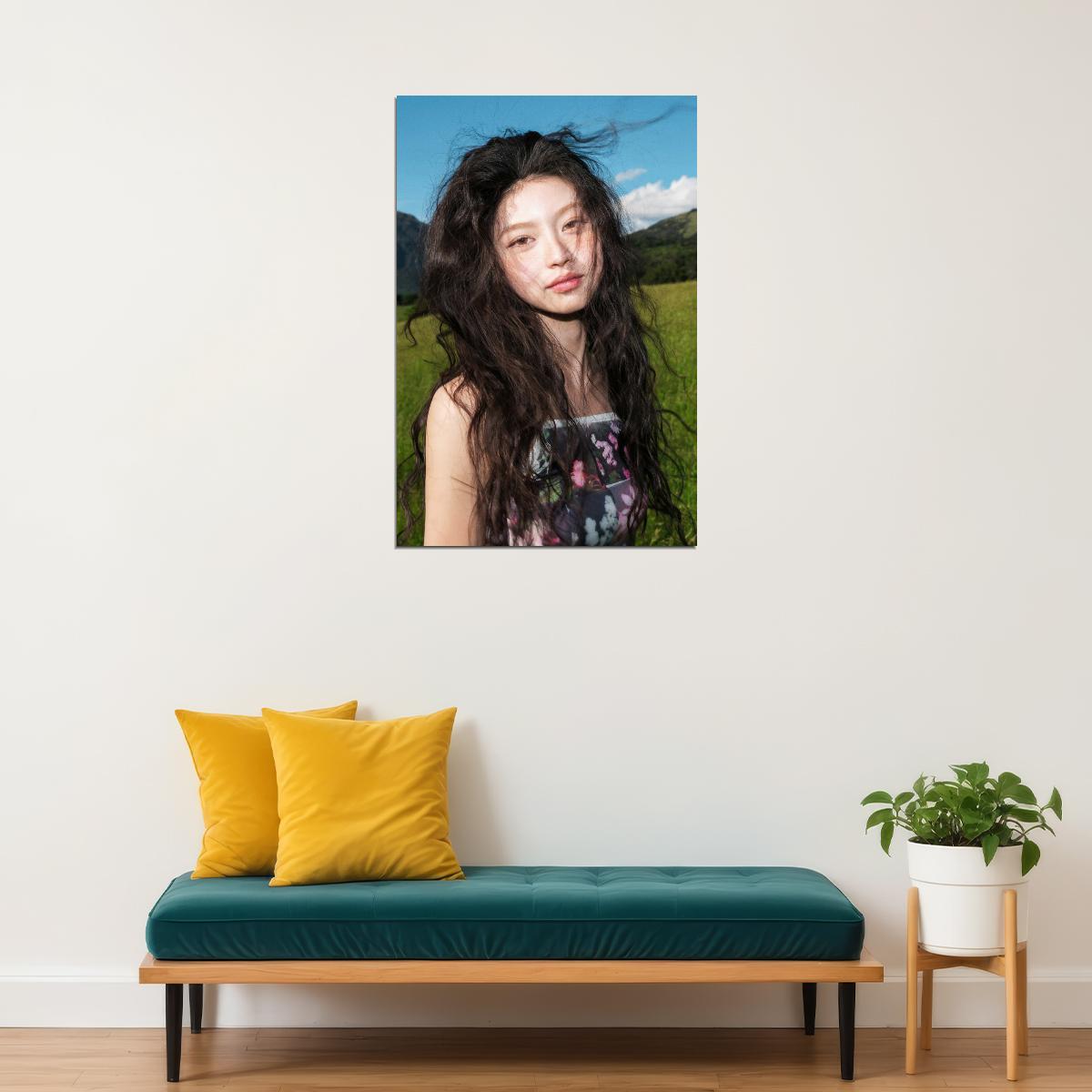 Kiiikiii Uncut Gem Poster Concept Photo Print K-Pop Home Decor For Living Room Aesthetic Kpop Female Girl Group - xonomax