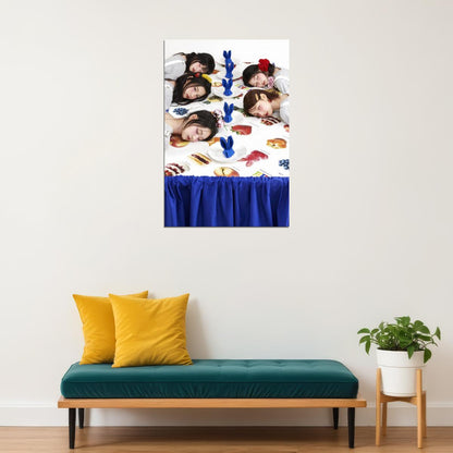 Kiiikiii Uncut Gem Poster Concept Photo Print K-Pop Home Decor For Living Room Aesthetic Kpop Female Girl Group - xonomax