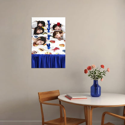 Kiiikiii Uncut Gem Poster Concept Photo Print K-Pop Home Decor For Living Room Aesthetic Kpop Female Girl Group - xonomax