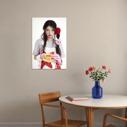 Kiiikiii Uncut Gem Poster Concept Photo Print K-Pop Home Decor For Living Room Aesthetic Kpop Female Girl Group - xonomax