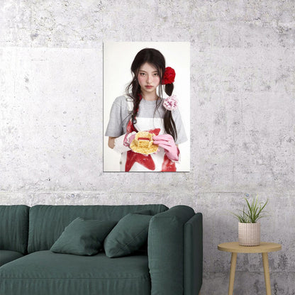 Kiiikiii Uncut Gem Poster Concept Photo Print K-Pop Home Decor For Living Room Aesthetic Kpop Female Girl Group - xonomax