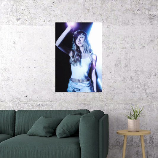 Le Sserafim Kazuha Poster Hot Album Bleached Aura Concept Photo Print K-Pop Home Decor For Living Room Aesthetic Kpop Female Girl Group - xonomax