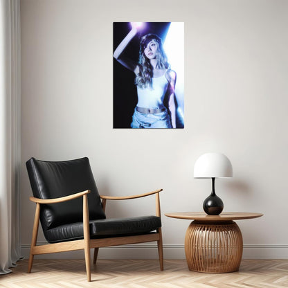 Le Sserafim Kazuha Poster Hot Album Bleached Aura Concept Photo Print K-Pop Home Decor For Living Room Aesthetic Kpop Female Girl Group - xonomax