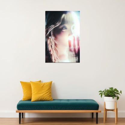 Le Sserafim Kim Chaewon Poster Hot Album Bleached Aura Concept Photo Print K-Pop Home Decor For Living Room Aesthetic Kpop Female Girl Group - xonomax