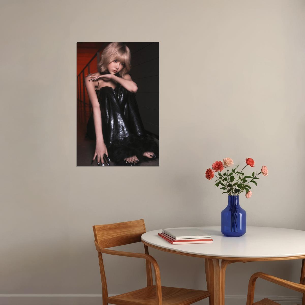 Le Sserafim Hong Eunchae Poster Hot Album Compact Concept Photo Print K-Pop Home Decor For Living Room Aesthetic Kpop Female Girl Group - xonomax