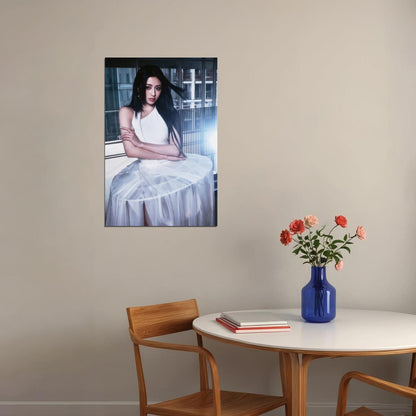 Le Sserafim Huh Yunjin Poster Hot Album Compact Concept Photo Print K-Pop Home Decor For Living Room Aesthetic Kpop Female Girl Group - xonomax
