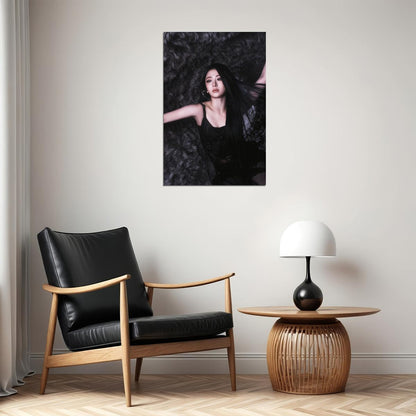 Le Sserafim Huh Yunjin Poster Hot Album Compact Concept Photo Print K-Pop Home Decor For Living Room Aesthetic Kpop Female Girl Group - xonomax