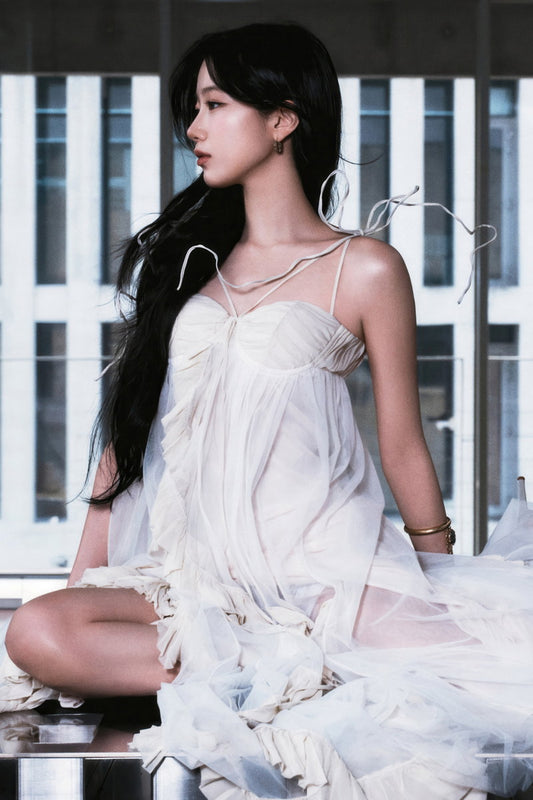 Le Sserafim Kazuha Poster Hot Album Compact Concept Photo Print K-Pop Home Decor For Living Room Aesthetic Kpop Female Girl Group - xonomax