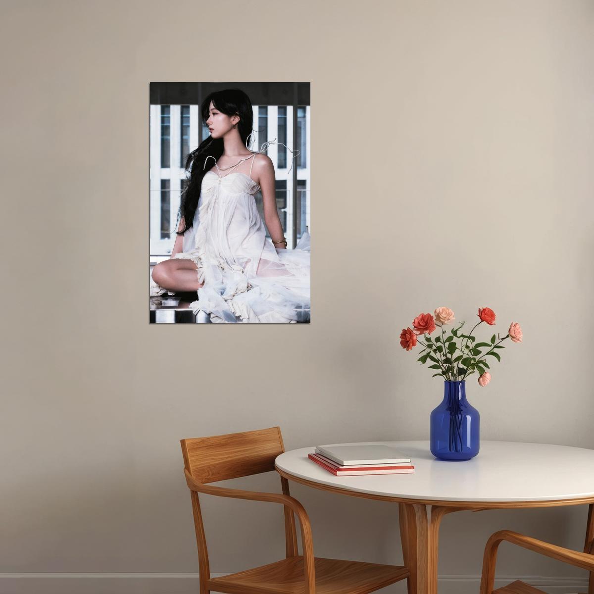 Le Sserafim Kazuha Poster Hot Album Compact Concept Photo Print K-Pop Home Decor For Living Room Aesthetic Kpop Female Girl Group - xonomax