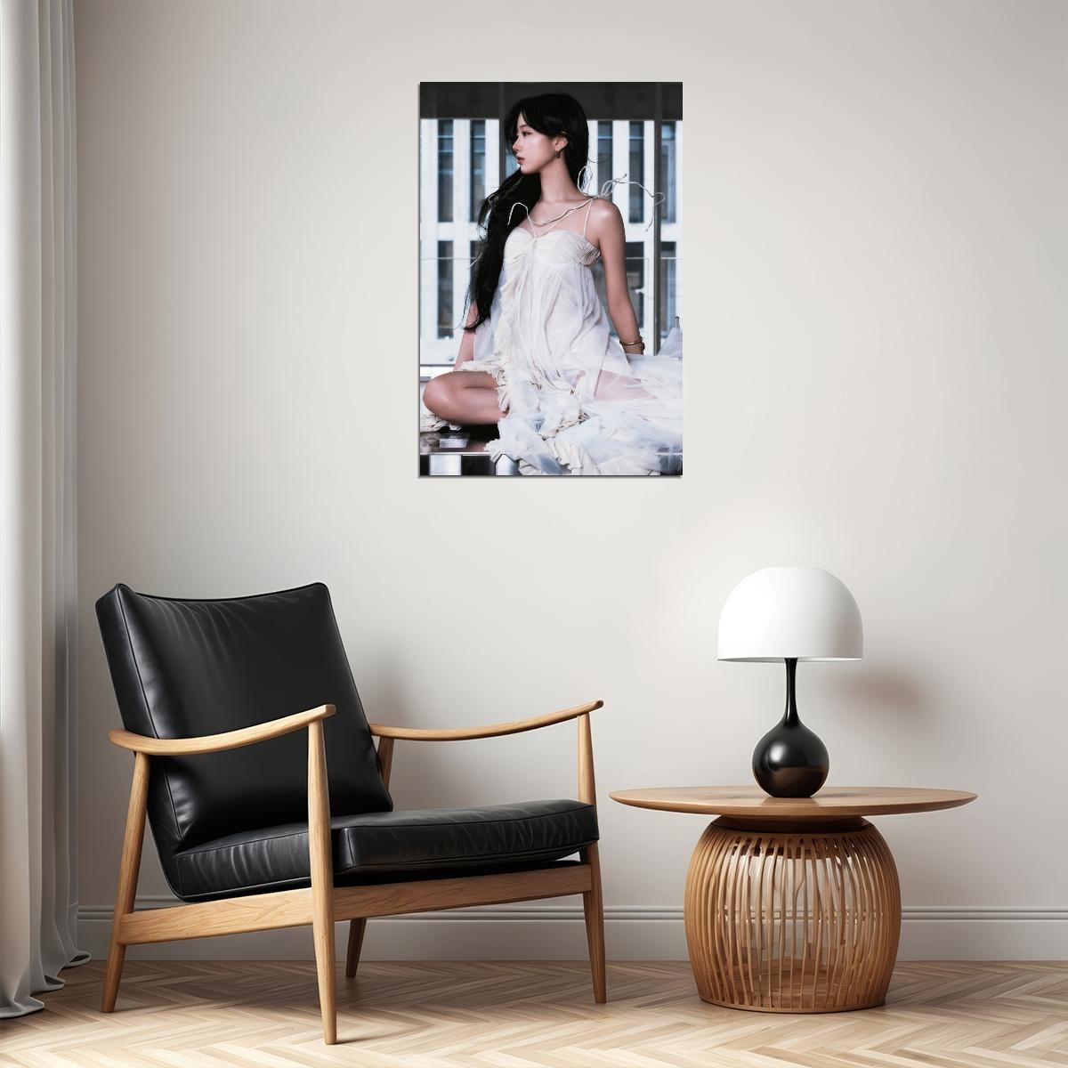 Le Sserafim Kazuha Poster Hot Album Compact Concept Photo Print K-Pop Home Decor For Living Room Aesthetic Kpop Female Girl Group - xonomax