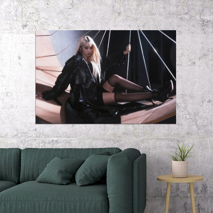 Le Sserafim Kim Chaewon Poster Hot Album Compact Concept Photo Print K-Pop Home Decor For Living Room Aesthetic Kpop Female Girl Group - xonomax