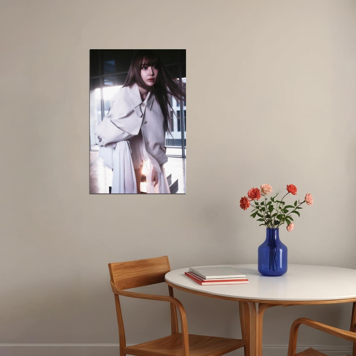 Le Sserafim Sakura Poster Hot Album Compact Concept Photo Print K-Pop Home Decor For Living Room Aesthetic Kpop Female Girl Group - xonomax