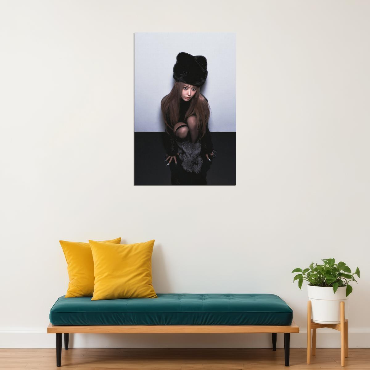 Le Sserafim Sakura Poster Hot Album Compact Concept Photo Print K-Pop Home Decor For Living Room Aesthetic Kpop Female Girl Group - xonomax